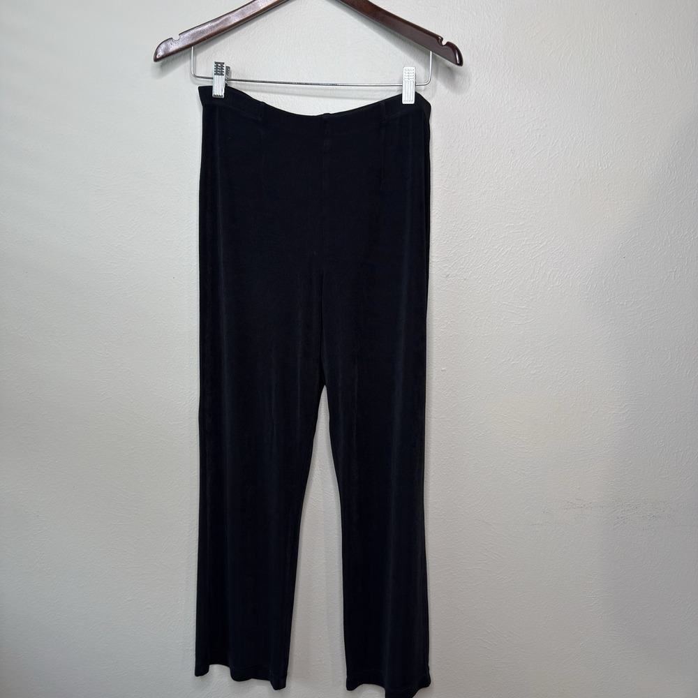 Chicos 1 Short Travelers Pant Slinky Liquid Knit Resort Cruise Flowy Lightweight